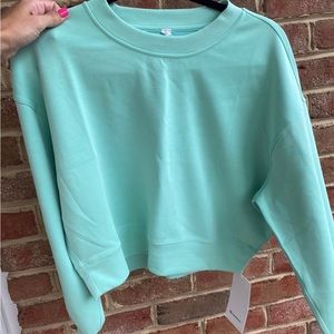 Lululemon Perfectly Oversized Crop Crew